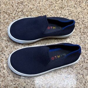Rothy’s Kids Navy Blue Slip-On Sneakers